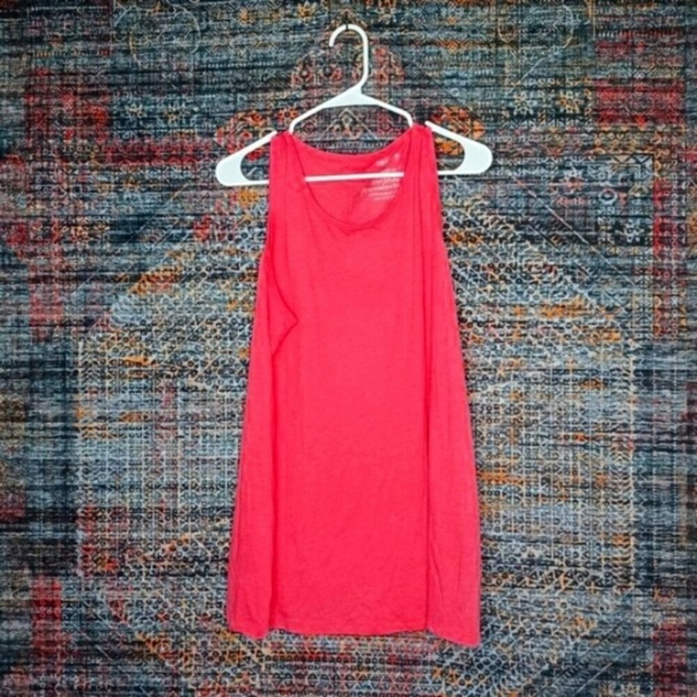 TORRID womens heathered red classic fit tank top 2 NWOT
